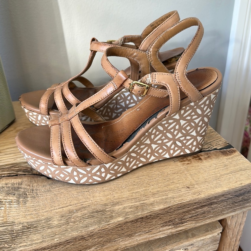 Clarks wedges size 7.5